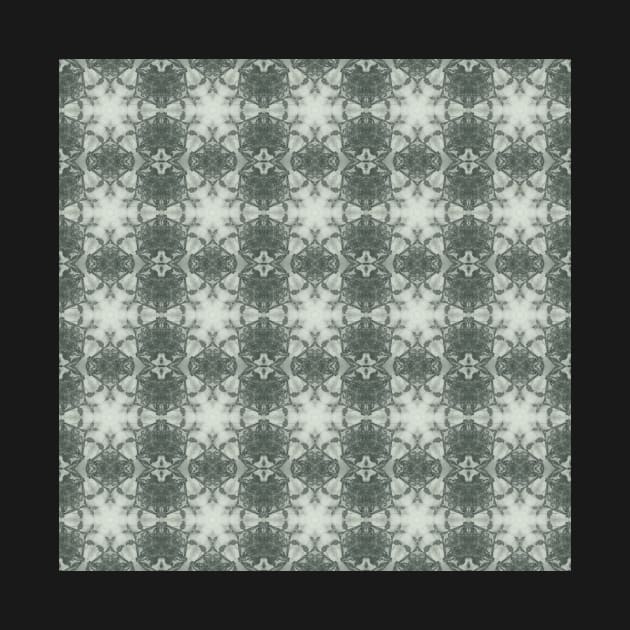 Orchid Mezzotint Intaglio Kaleidoscope pattern 12 by Swabcraft