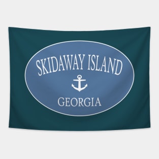 Skidaway Island Georgia Sea Islands Anchor Coastal Blue Tapestry