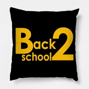 Preppy school supplies Pillow