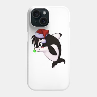 Cute Orca Drawing Phone Case