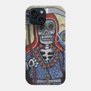 Nuestra Señora de la Santa Muerte Phone Case