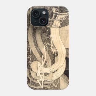 Oh grave, where is thy victory Phone Case