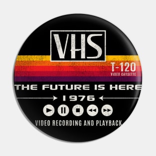 VHS The Future Is Here 1976 Worn Out Pin