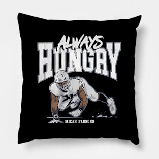 Micah Parsons Always Hungry Pillow