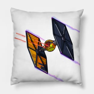 Tiefighter color bomb Pillow