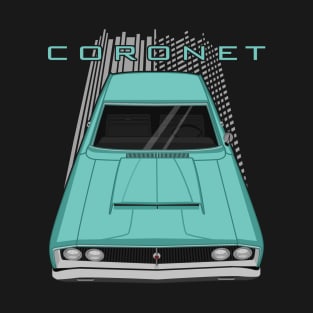 Dodge Coronet 1968 - turquoise T-Shirt