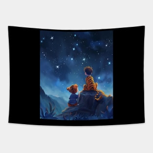 Calvin and Hobbes Artistry Tapestry