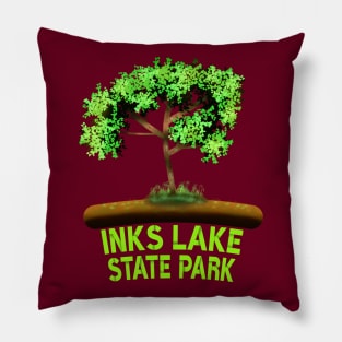 Inks Lake State Park Pillow