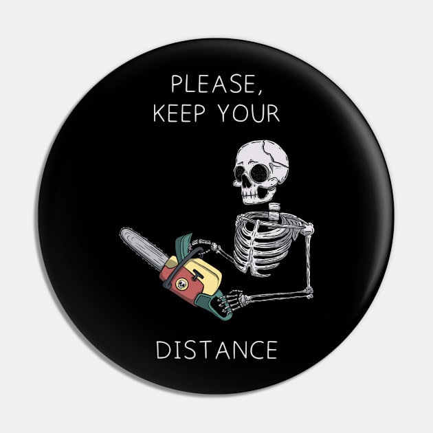 Keep your distance Pin by aStro678