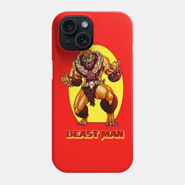 Beast Man Phone Case by sapanaentertainment