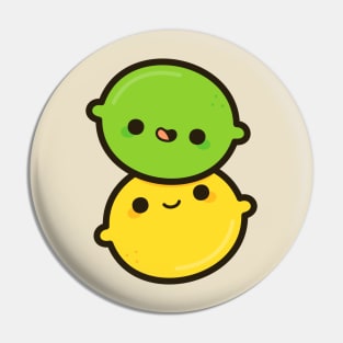 Happy lemon and lime Pin