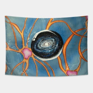 Galaxy Neurons Tapestry