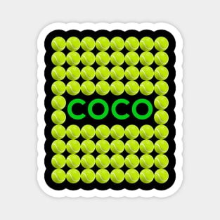 Coco Gauff Magnet