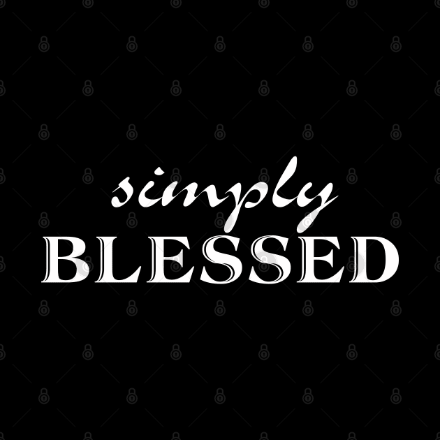 simply blessed Christian saying, bible quote, Numbers 6:24-26. by happyhaven