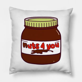 Nuts 4 you Pillow
