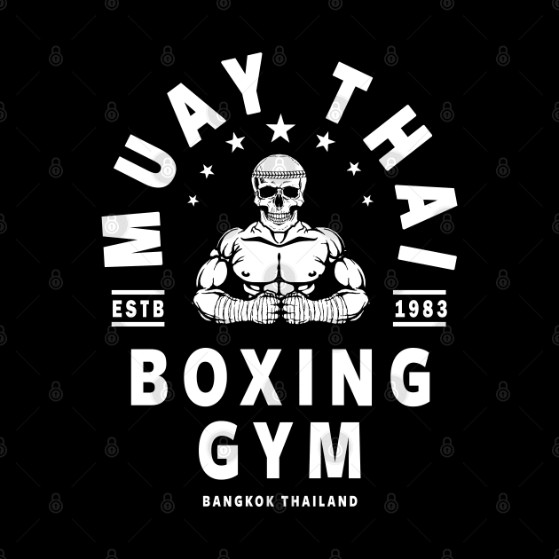 MUAY THAI TSHIRT, THAI BOXING T SHIRT, MMA SHIRT by Tshirt Samurai