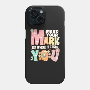 Groovy The Dot Day Make Your Mark See Where It Takes You Dot Phone Case