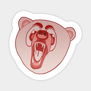 Red Bear Magnet