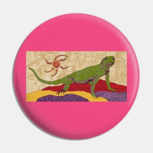 Fringe Toed Lizard Pin