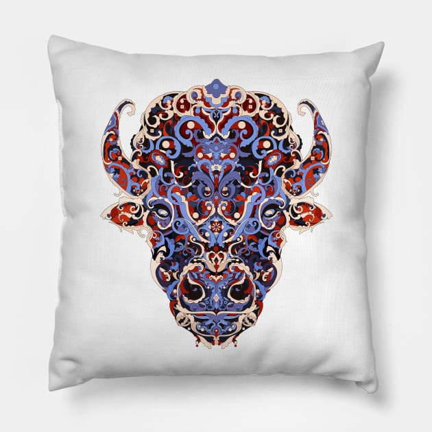 Buffalo Pillow by yoaz