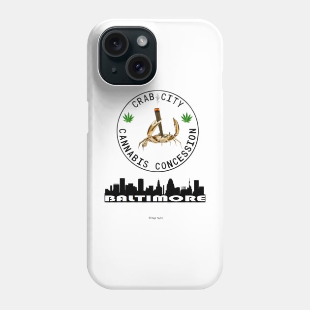 Crab City Cannabis Concession Phone Case by Crab City Cannabis Concession