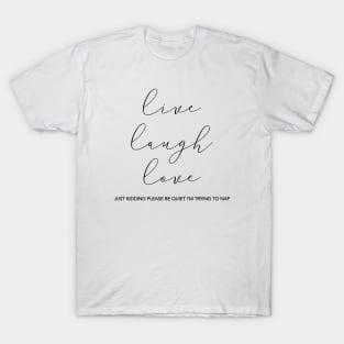 Womens Short Sleeve JST LV Tee – Just Love Online