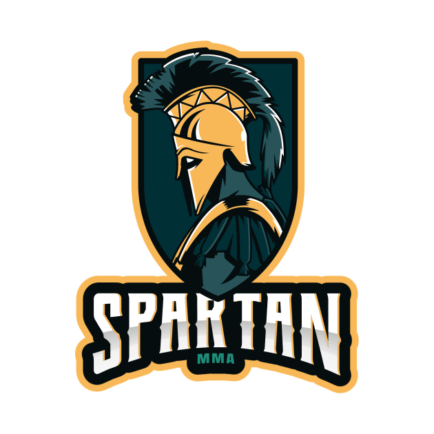 Spartan Warrior MMA by Tip Top Tee's