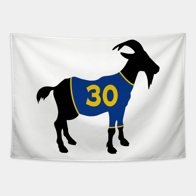 Steph Curry Goat Tapestry by slawisa