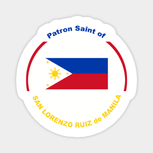 PATRON SAINT OF THE PHILLIPINES Magnet