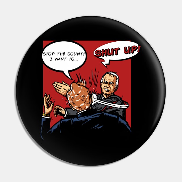 Election Slap Pin by AndreusD