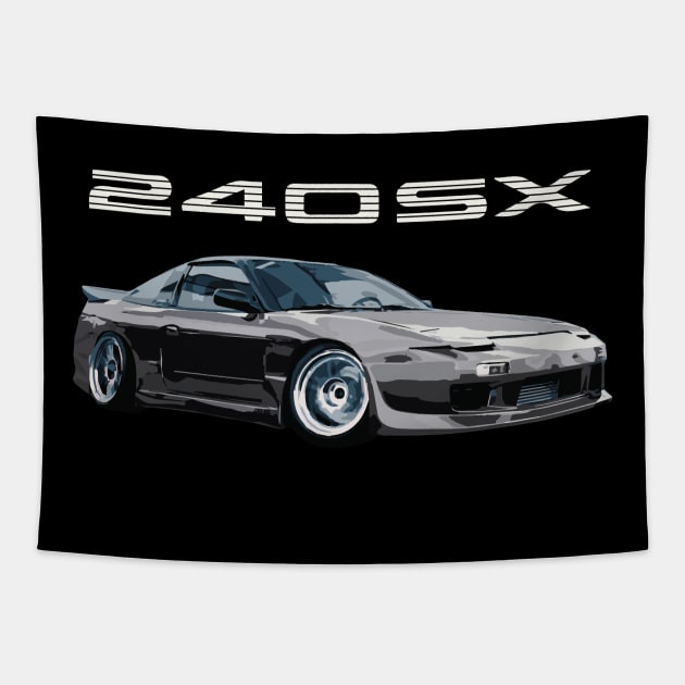 Super Black 240 Tapestry by cowtown_cowboy