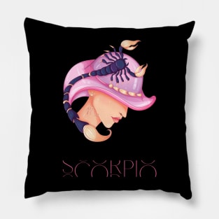 Scorpio Zodiac Pillow