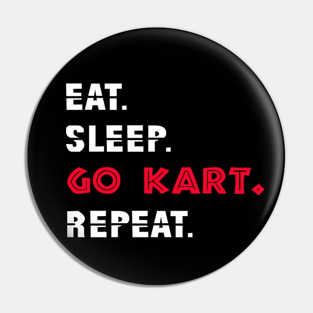 Go kart - Race - Motorsport - Driver Pin by FlashDesigns01