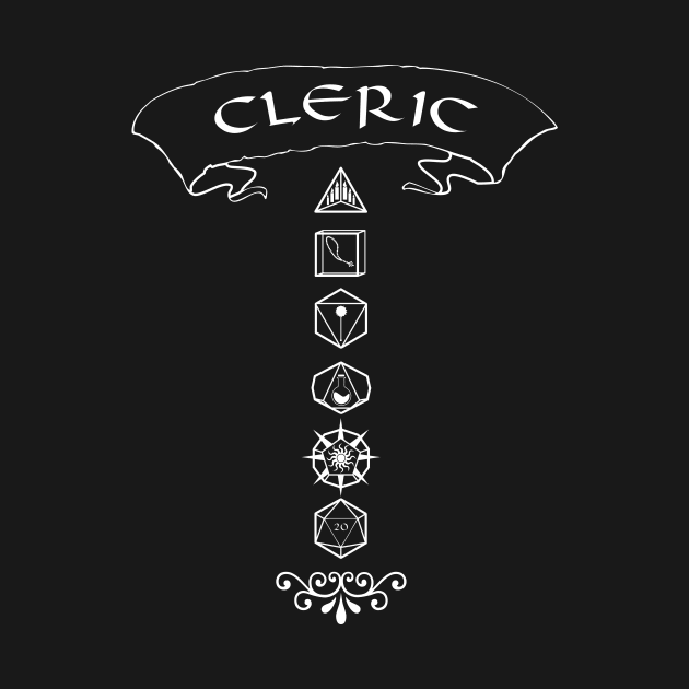 RPG Class: Cleric by PlusOneDesigns