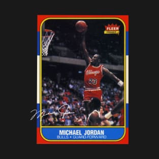 Michael Jordan 1986 Rookie Card T-Shirt