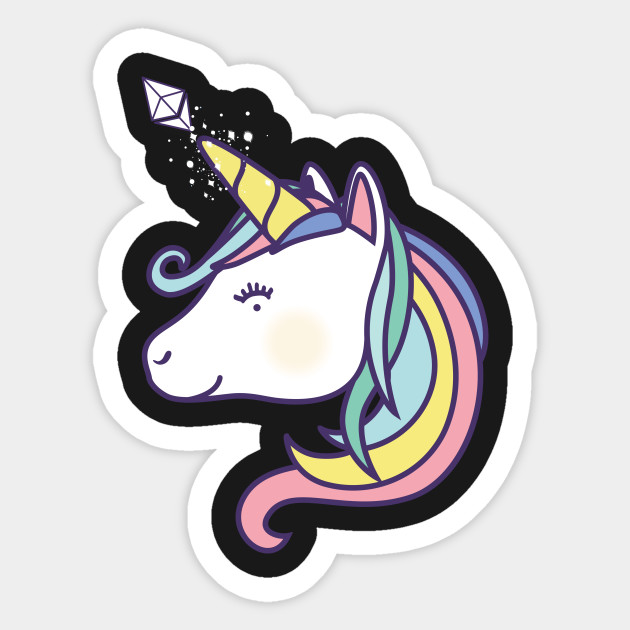 ethereum unicorn ethereum logo sticker teepublic