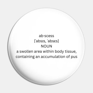 abscess definition Pin