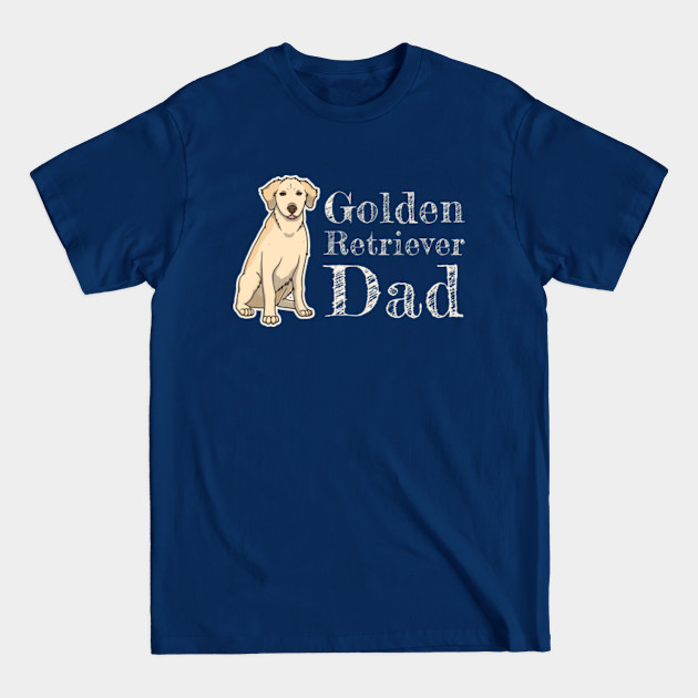 Discover Golden Retriever Dad Daddy Dog Owner Gift - Golden Retriever - T-Shirt