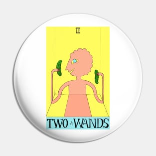 Prismo as Two of Wands Adventure Time tarot card Pin