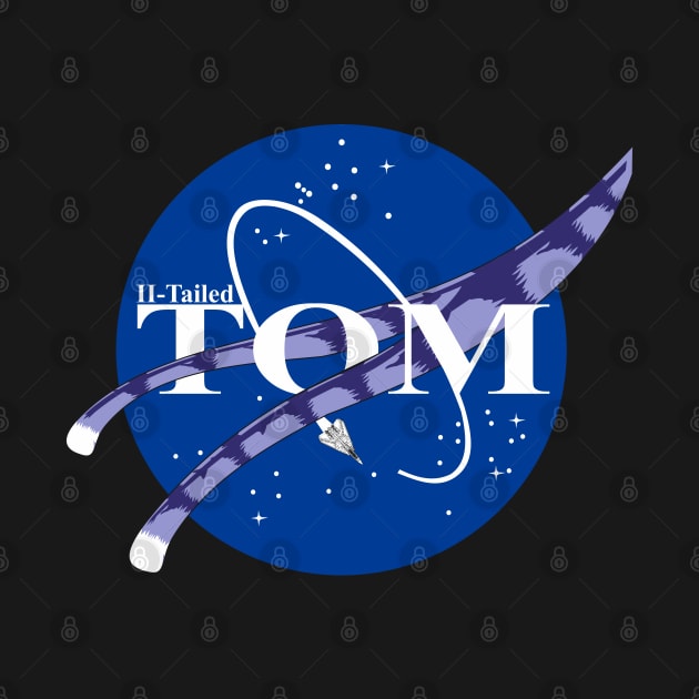 Two Tailed Tom - Space Tomcat - Blue by Two Tailed Tom