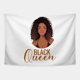Black Queen, Black Woman, African American Woman Tapestry