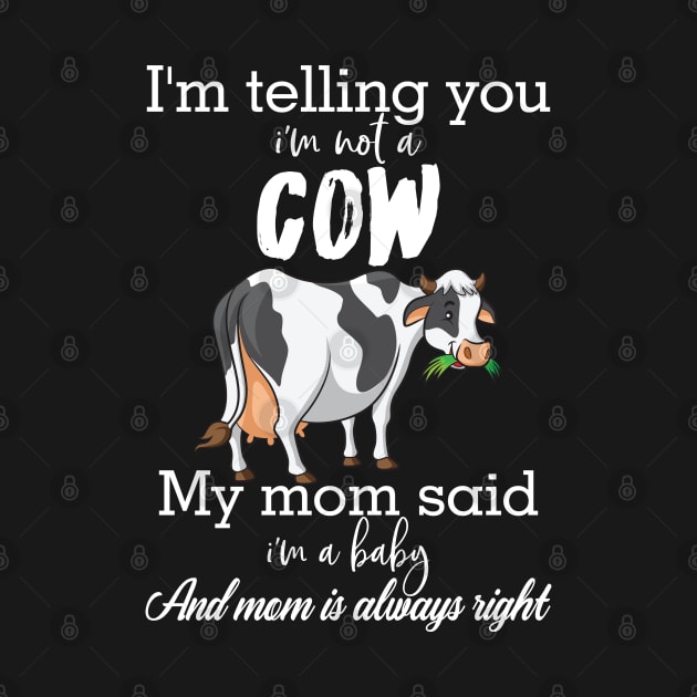 Great cow lady present idea for mamma by reginaturner