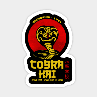 Cobra Kai Vintage Magnet