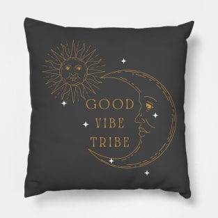 Good Vibe Tribe Sun Moon Pillow