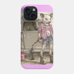 Opossum Queen of the Trailer Park Phone Case