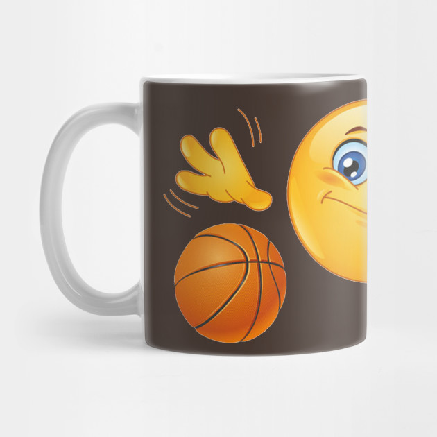 Basketball Emoji Men Women Kids Gift T Shirt Mom Sweater Hoodie