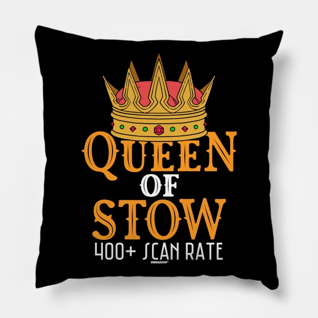 Queen of Stow 400+ Scan Rate Swagazon Pillow by Swagazon