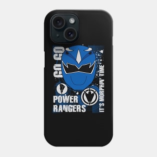 It's Morphin' Time Blue Ranger, Dino Thunder Phone Case