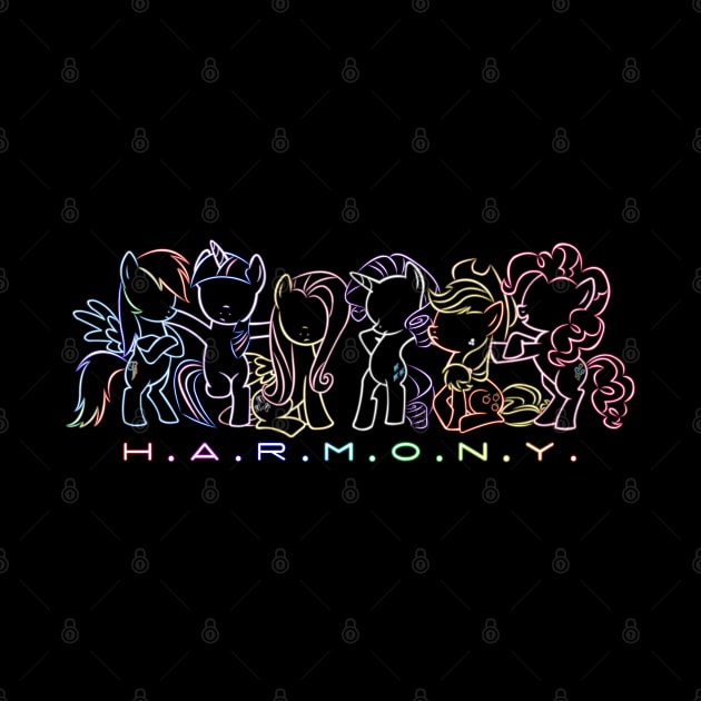 Neon H.A.R.M.O.N.Y. by Brony Designs