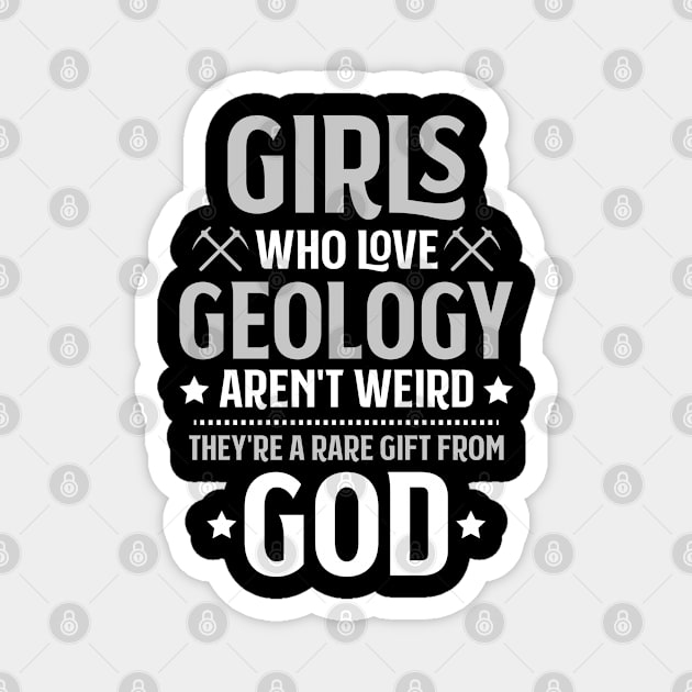 Geology Geologist Earth Science Scientist Gift Magnet by Krautshirts